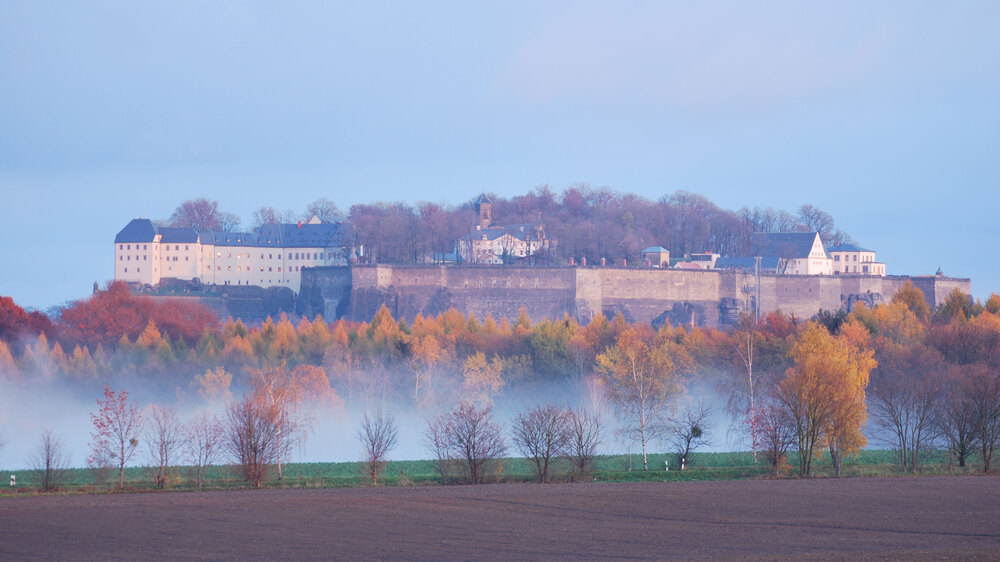 Festung Königstein Herbststimmung   © Festung Königstein gGmbH