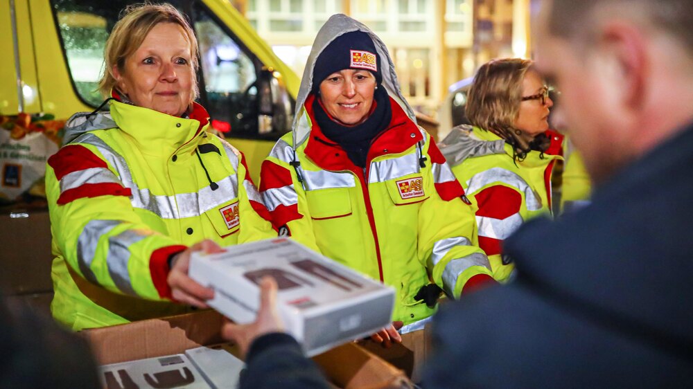 ASB-Regionalverband Dresden startet Kältehilfe für Dresden. Foto: Hannibal Hanschke