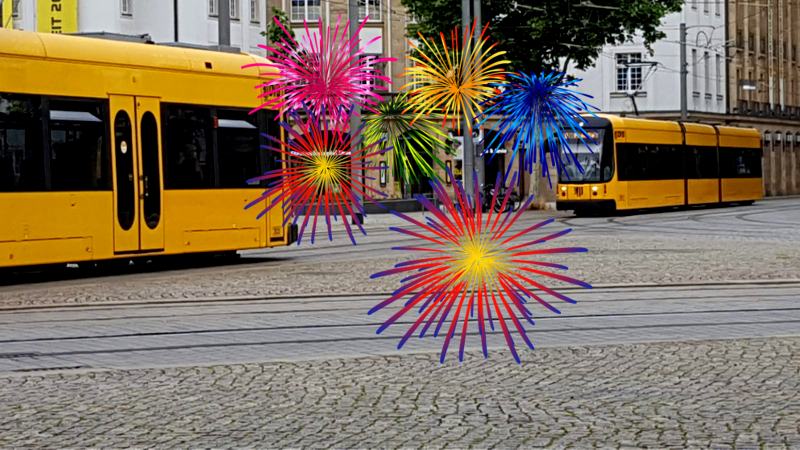 In der Silvesternacht fahren Bahnen und Busse länger ©MeiDresden.de