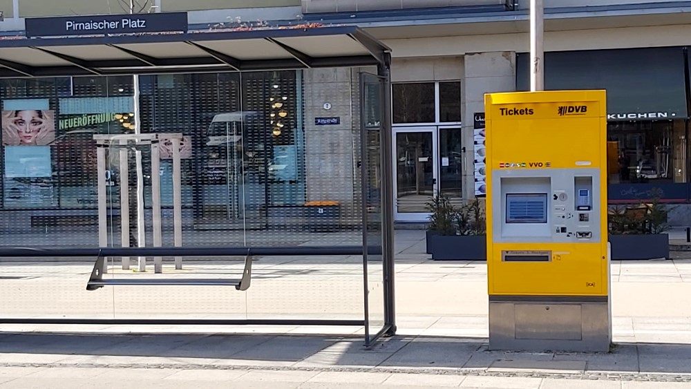 PirnaischerPlatz Ticketautomat  © MeiDresden.de